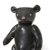 ミュージアムグッズ期間限定発売(発売期間 2月25日〜3月10日) LEATHER ANIMALS TEDDY BEAR /  革の動物シリーズ テディベア(スタンド付)