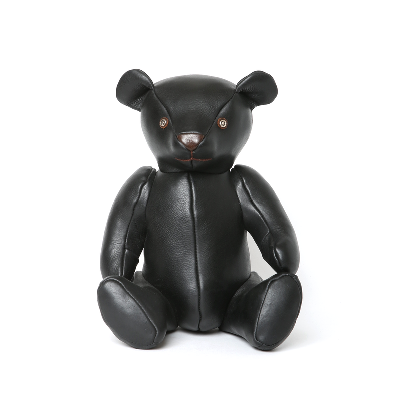 ミュージアムグッズ期間限定発売(発売期間 2月25日〜3月10日) LEATHER ANIMALS TEDDY BEAR /  革の動物シリーズ テディベア