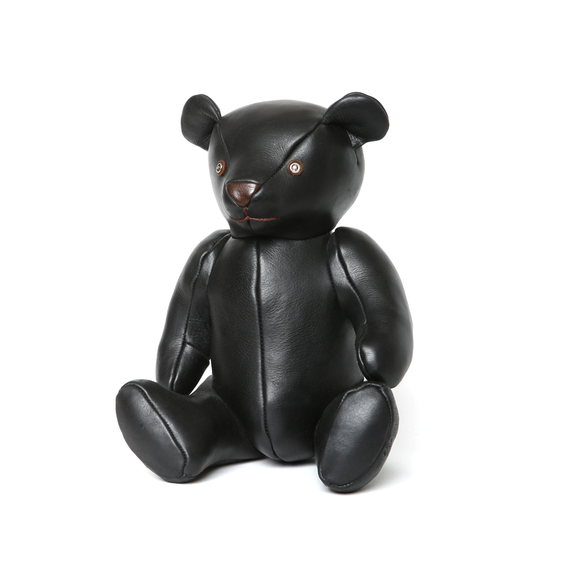 ミュージアムグッズ期間限定発売(発売期間 2月25日〜3月10日) LEATHER ANIMALS TEDDY BEAR /  革の動物シリーズ テディベア