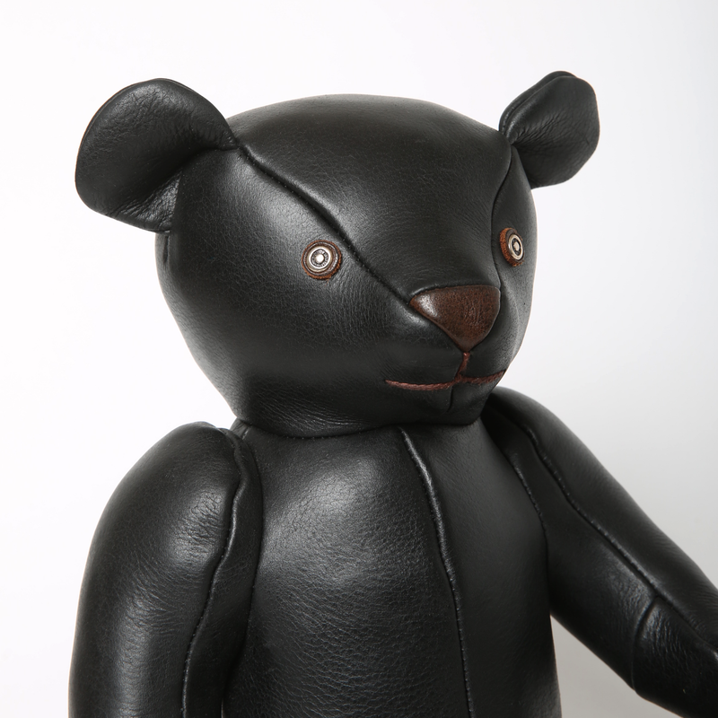 ミュージアムグッズ期間限定発売(発売期間 2月25日〜3月10日) LEATHER ANIMALS TEDDY BEAR /  革の動物シリーズ テディベア