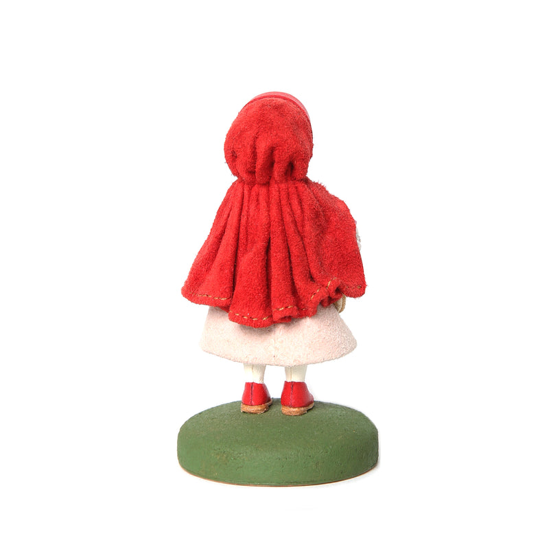 ミュージアムグッズ期間限定発売(発売期間 2月25日〜3月10日) LEATHER DOLL   /  革の人形シリーズ (赤ずきんの少女）