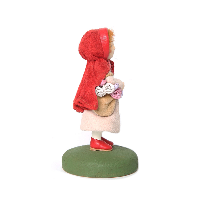 ミュージアムグッズ期間限定発売(発売期間 2月25日〜3月10日) LEATHER DOLL   /  革の人形シリーズ (赤ずきんの少女）
