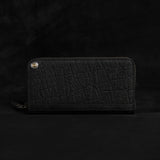 【2023スペシャル 】FW1 オイルエレファント×マットバケッタ ジップロングウォレット