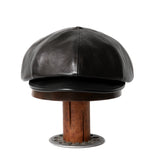 【2023AW COLLECTION】"MOTOR NEW VINTAGE" HORSE FRONT LEATHER BIKERS CAP ホースフロントレザー バイカーズキャップ