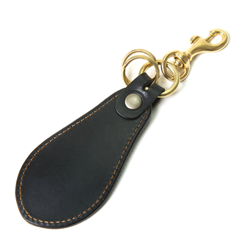 KH10 ≪BLACK≫ SHOEHORN KEY HOLDER / 靴べらキーホルダー