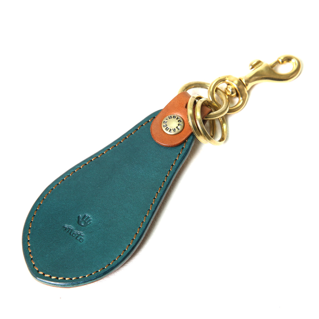 KH10 ≪BLUE≫ SHOEHORN KEY HOLDER / 靴べらキーホルダー – MOTO