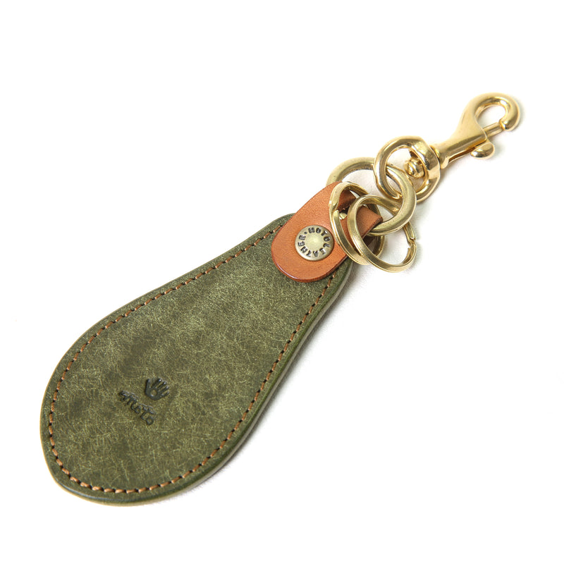 KH10R ≪GREEN≫ SHOEHORN KEY HOLDER / 靴べらキーホルダー