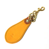 KH10D ≪YELLOW≫ HAND-DYED SHOEHORN KEY HOLDER / ハンドダイ 靴べらキーホルダー