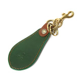 KH10D HAND-DYED SHOEHORN KEY HOLDER / ハンドダイ 靴べらキーホルダー