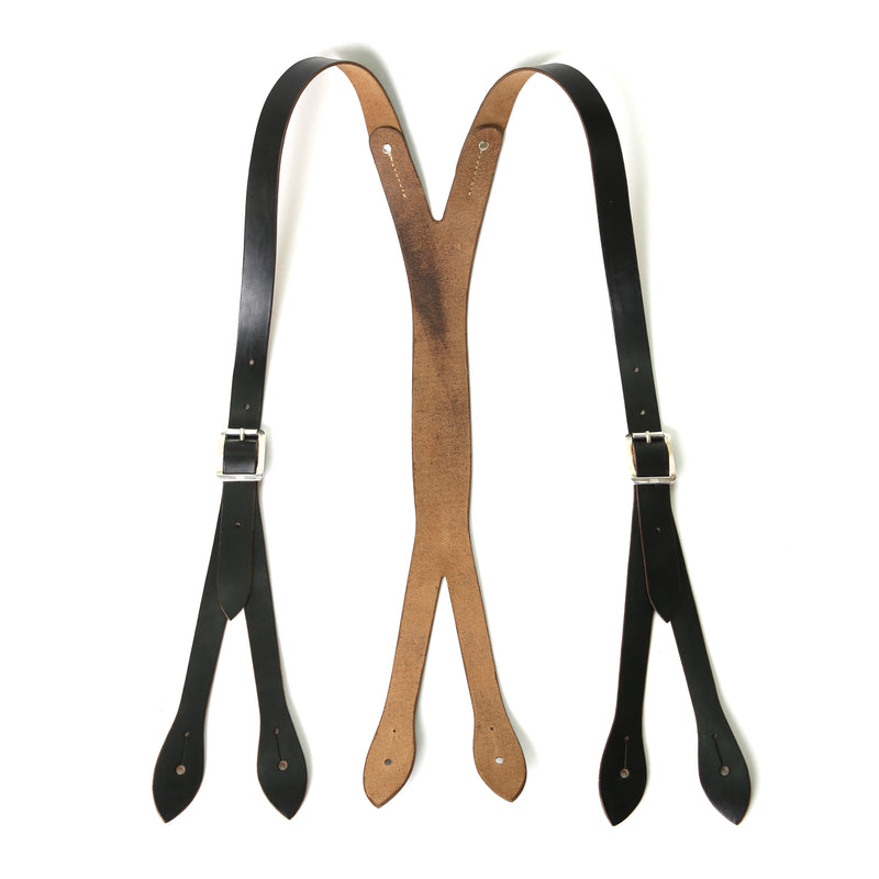 "MOTOR NEW VINTAGE"  HORWEEN CHROMEXCEL LEATHER SUSPENDER ホーウィン クロムエクセルレザー サスペンダー