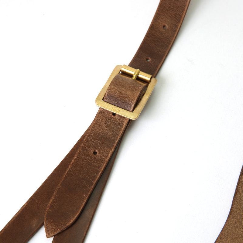 【2023AW COLLECTION】"MOTOR NEW VINTAGE"  HORWEEN CHROMEXCEL LEATHER SUSPENDER ホーウィン クロムエクセルレザー サスペンダー