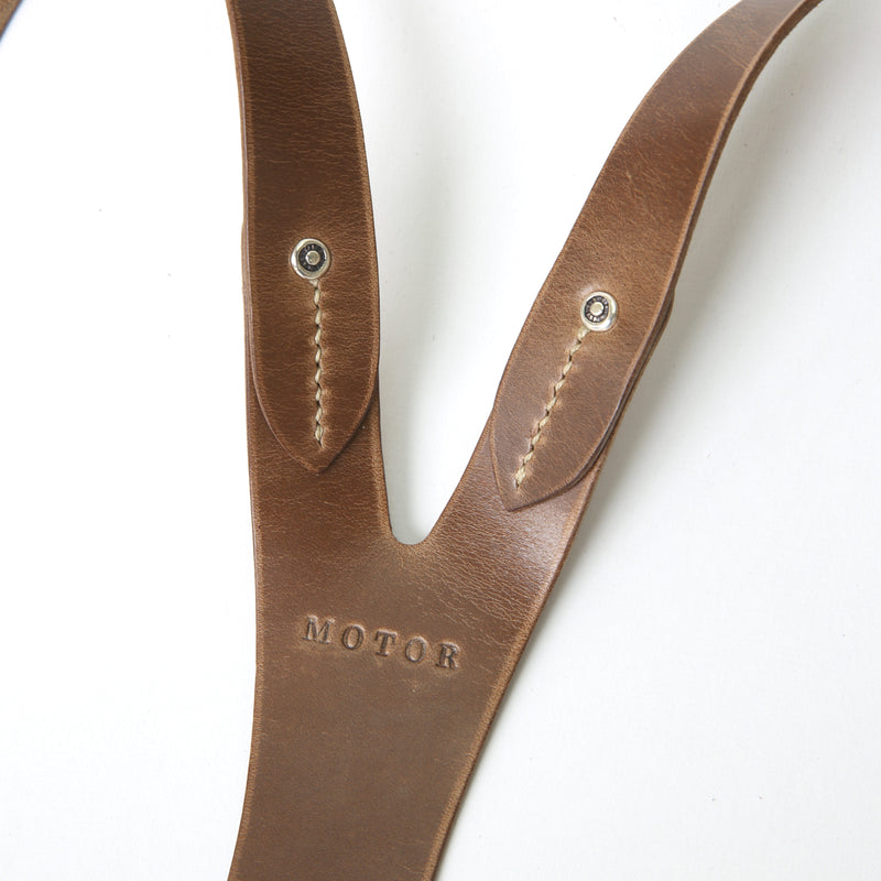 【2023AW COLLECTION】"MOTOR NEW VINTAGE"  HORWEEN CHROMEXCEL LEATHER SUSPENDER ホーウィン クロムエクセルレザー サスペンダー