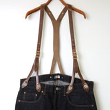 "MOTOR NEW VINTAGE"  HORWEEN CHROMEXCEL LEATHER SUSPENDER ホーウィン クロムエクセルレザー サスペンダー