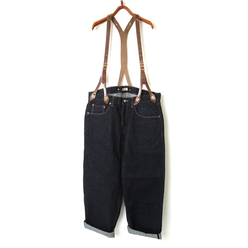 "MOTOR NEW VINTAGE"  HORWEEN CHROMEXCEL LEATHER SUSPENDER ホーウィン クロムエクセルレザー サスペンダー