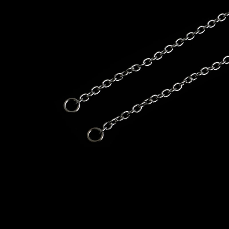 CH-01XS , EXTRA THIN ROUND CHAIN , X-SMALL /  極細丸チェーン（丸カン付）