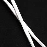 LC-02 , LEATHER LACE , WHITE / 白レザーレース（約100cm)