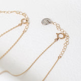 N-02S TSUKI TO TAIYO NECKLACE (24K GOLD ACCENT)  /  月と太陽 ネックレス (K24＆999SV)