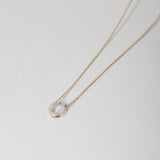 【2023AW COLLECTION】   N-02S TSUKI TO TAIYO NECKLACE (24K GOLD ACCENT)  /  月と太陽 ネックレス (K24＆999SV)
