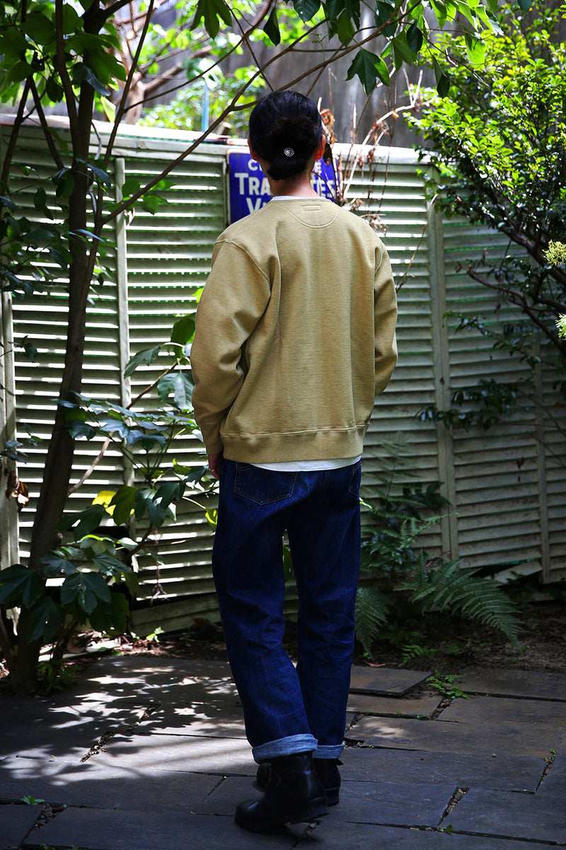 【2024SS COLLECTION】"MOTOR NEW VINTAGE"  OLD LOOPWHEEL COTTON SWEAT CARDIGAN  旧吊り編みコットン スウェットカーディガン