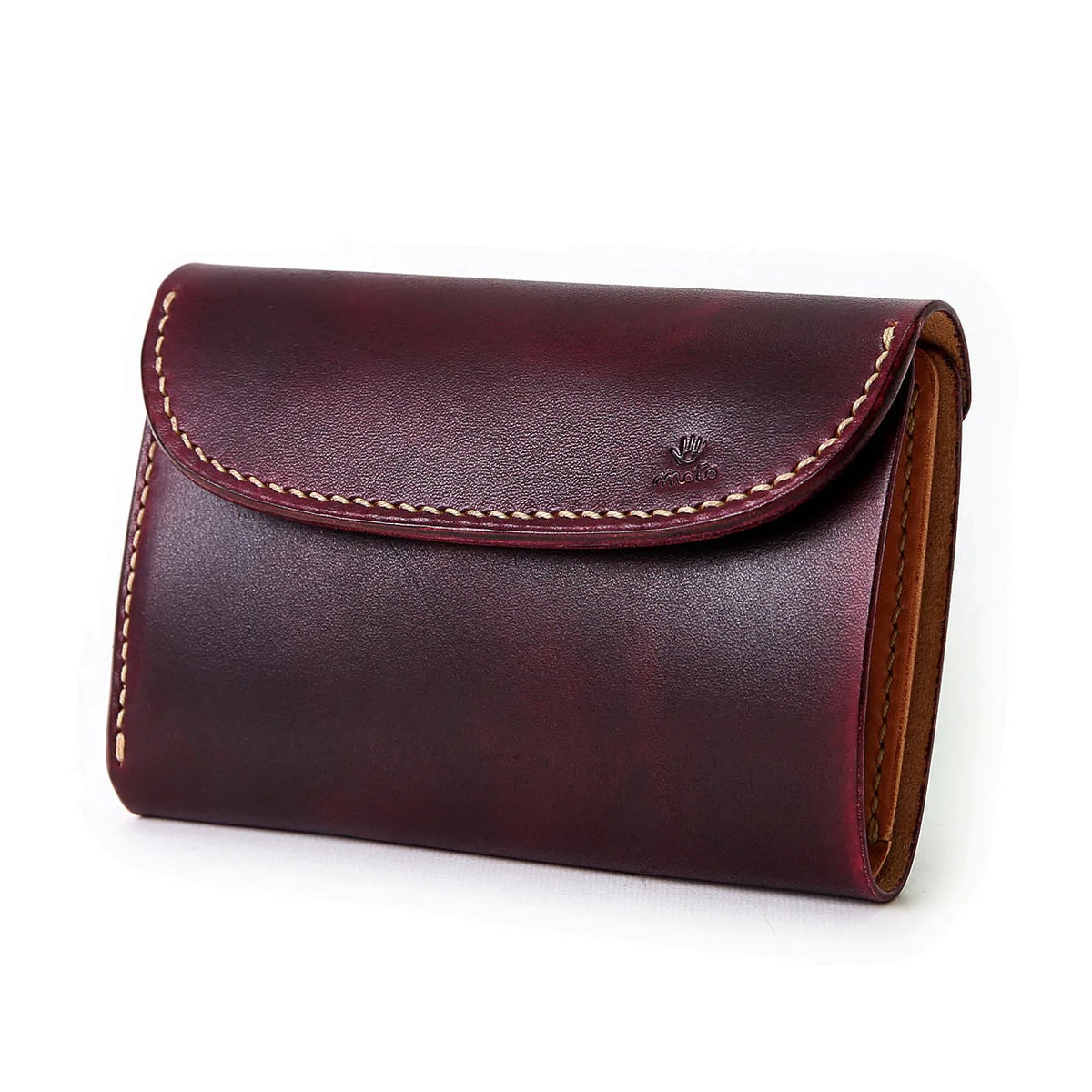 ＼半額SALE／ ≪BURGUNDY≫ W6D HAND-DYED 手染めミドル / WALLET MIDDLE 財布・ケース・小物入れ