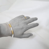 【2023AW COLLECTION】 BT-05D TSUKI TO TAIYO BANGLE(24K GOLD DOUBLE ACCENT)  /  月と太陽 バングル (K24＆999SV)