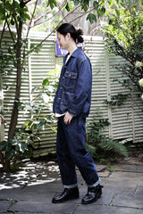 【2023AW COLLECTION】"MOTOR NEW VINTAGE"  11oz DENIM COVERALL  デニムカバーオール