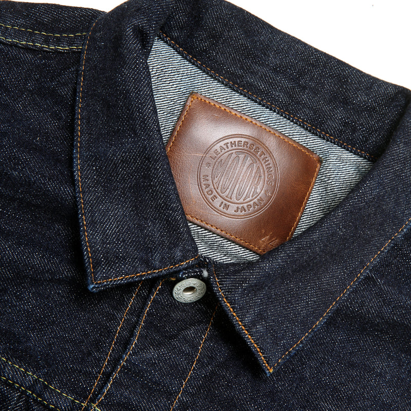 【2024SS COLLECTION】"MOTOR NEW VINTAGE"  13oz DENIM JACKET  デニムジャケット Gジャン