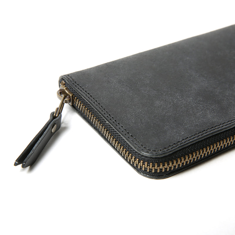 FW1R ≪BLACK≫ ZIP LONG WALLET / ジップロングウォレット