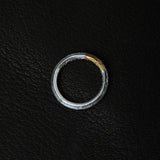 【2023AW COLLECTION】RTN-11 TSUKI TO TAIYO NATIVE STAMP RING (24K GOLD ACCENT)  /  月と太陽　ネイティブスタンプ リング