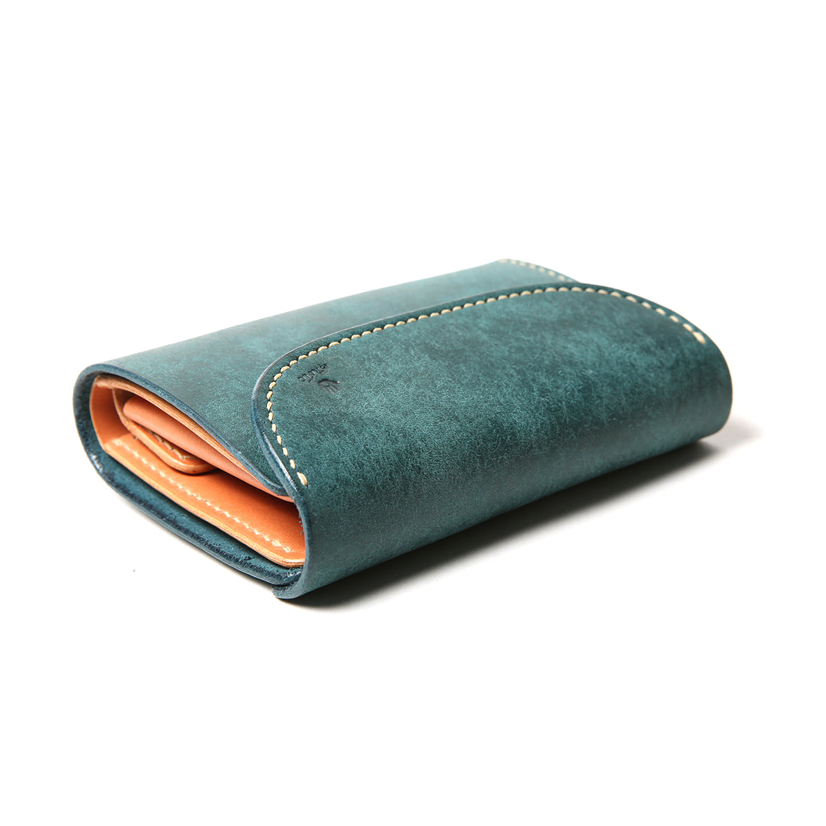 ホック式☆Middle Leather Wallet ミドルウォレット MIDDLE WALLET 01 | Casoworks