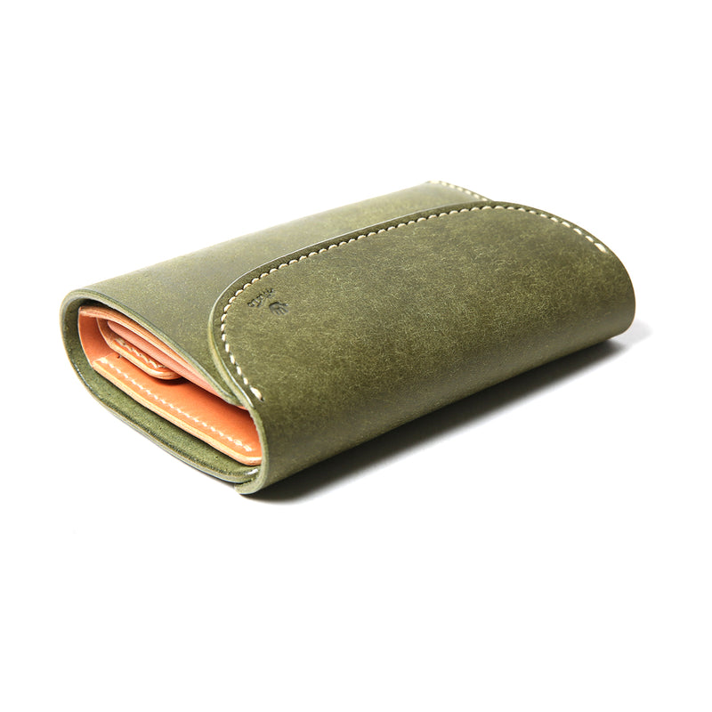W6R ≪GREEN≫ MIDDLE WALLET / ミドルウォレット – MOTO ONLINE