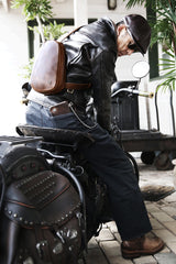 【2023AW COLLECTION】"MOTOR NEW VINTAGE"  HORWEEN CHROMEXCEL BODY BAG  ホーウィン クロムエクセル ボディバッグ