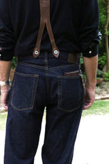 "MOTOR NEW VINTAGE"  OLD BAGGY DENIM TROUSER  バギーデニムトラウザー