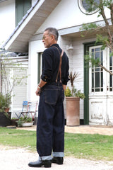 "MOTOR NEW VINTAGE"  OLD BAGGY DENIM TROUSER  バギーデニムトラウザー