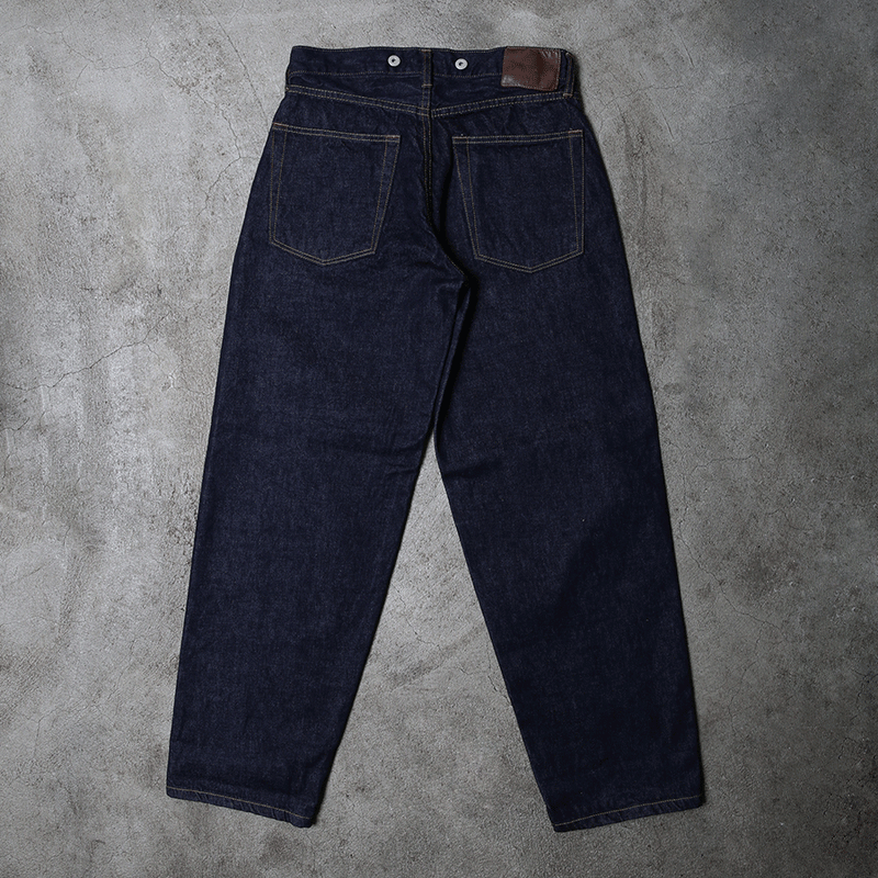 "MOTOR NEW VINTAGE"  OLD BAGGY DENIM TROUSER  バギーデニムトラウザー