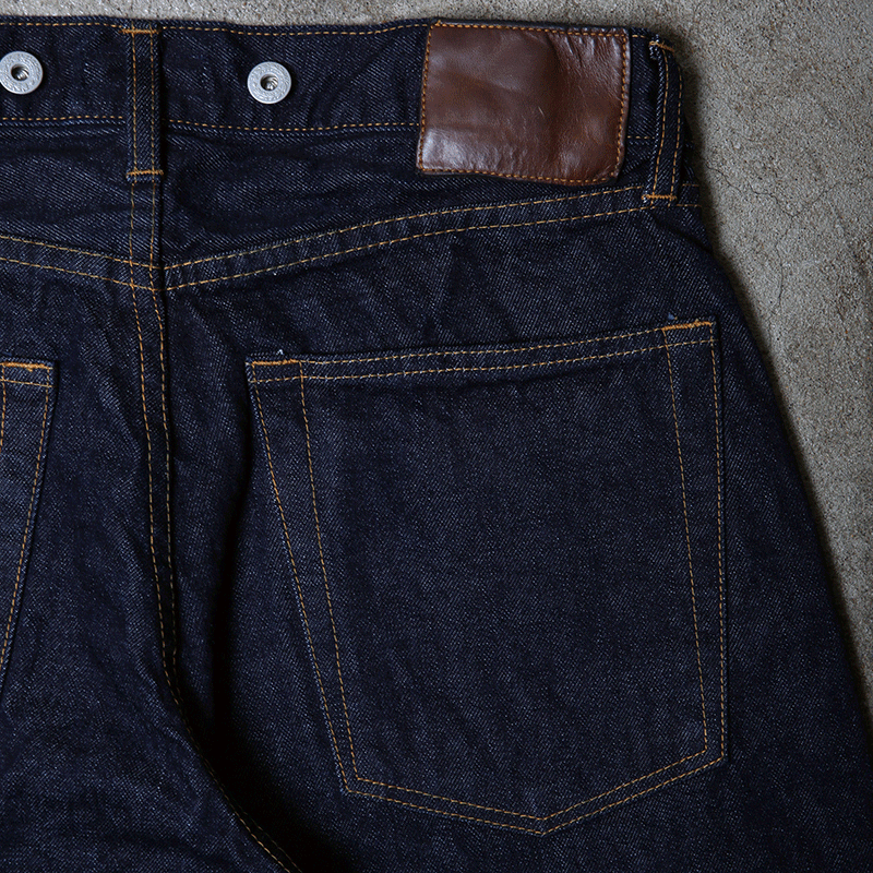 "MOTOR NEW VINTAGE"  OLD BAGGY DENIM TROUSER  バギーデニムトラウザー