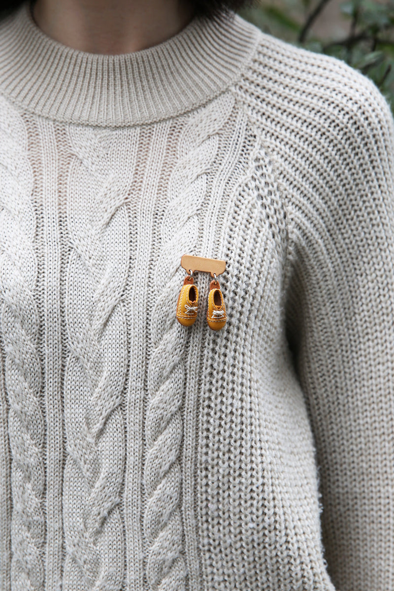ミュージアムグッズ期間限定発売(発売期間 2月25日〜3月10日)  SHOES BROOCH / 靴ブローチ