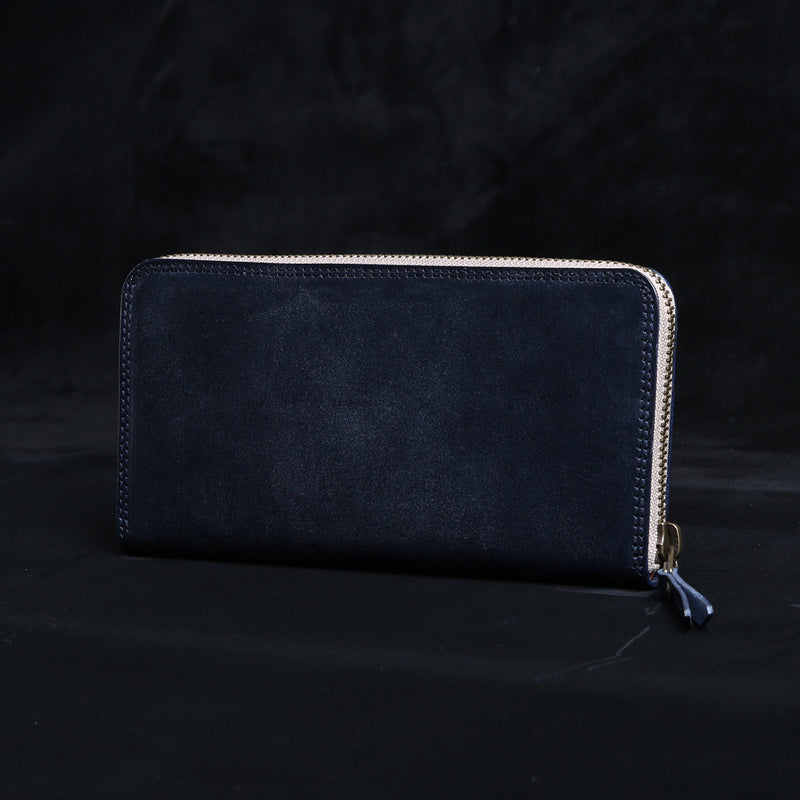 【2023スペシャル 】 FW1 ブライドルクロコ×ブライドルレザー ジップロングウォレット