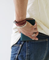 W2R ≪BLUE≫ MIDDLE WALLET / ミドルウォレット