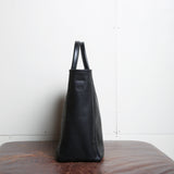 BAG45 ≪BLACK≫ OILED COW 2WAY BAG SMALL / オイルドカウレザー バッグ スモール