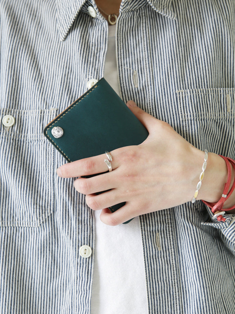W2R ≪BLUE≫ MIDDLE WALLET / ミドルウォレット