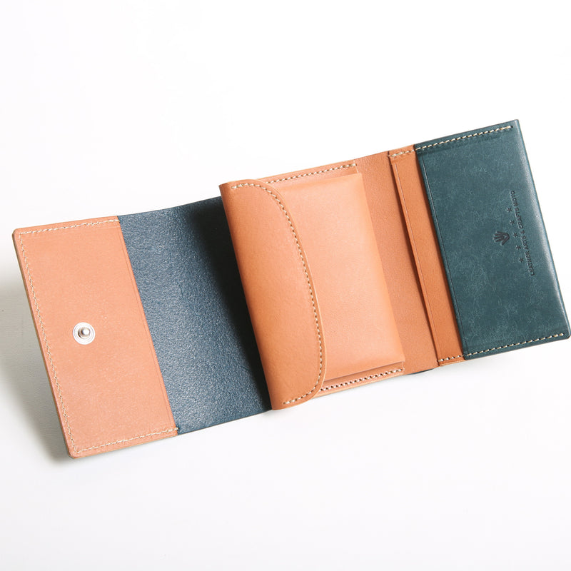 W10R ≪BLUE≫ COMPACT WALLET / コンパクトウォレット