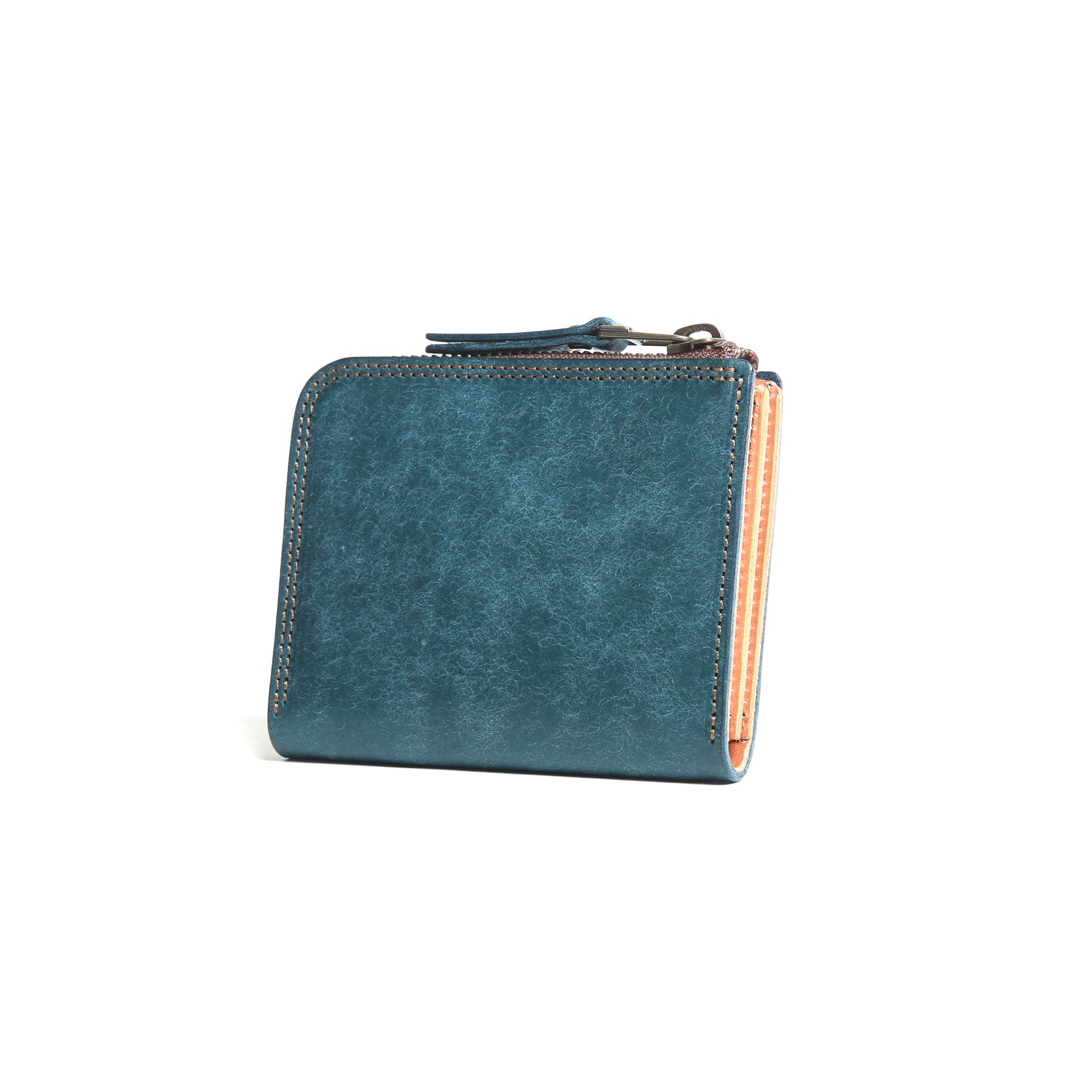 FW4R≪BLUE≫COMPACT ZIP WALLET / コンパクトジップウォレット – MOTO