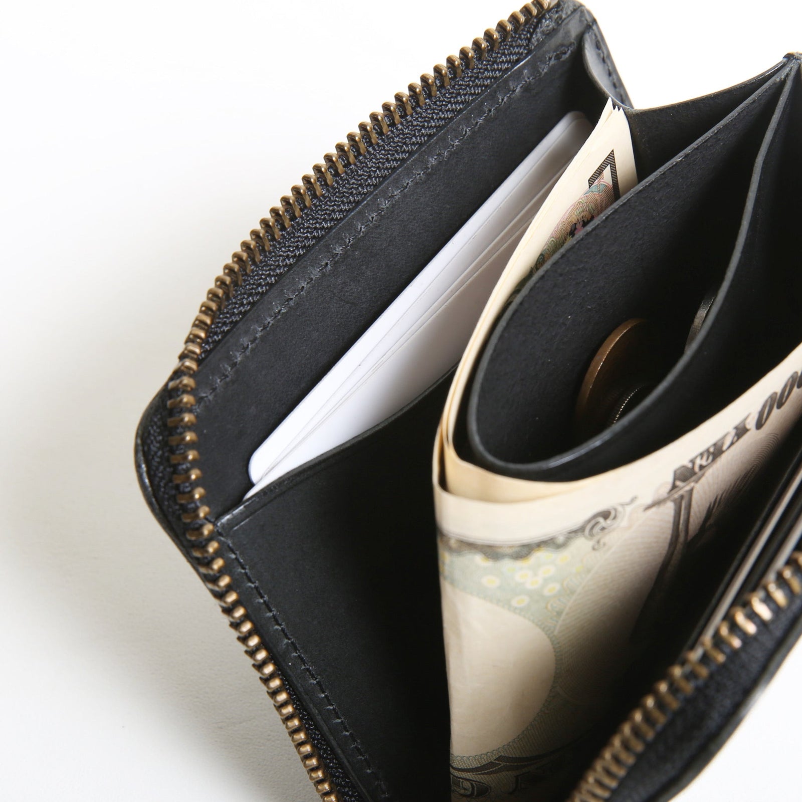 FW4R≪YELLOW≫COMPACT ZIP WALLET / コンパクトジップウォレット