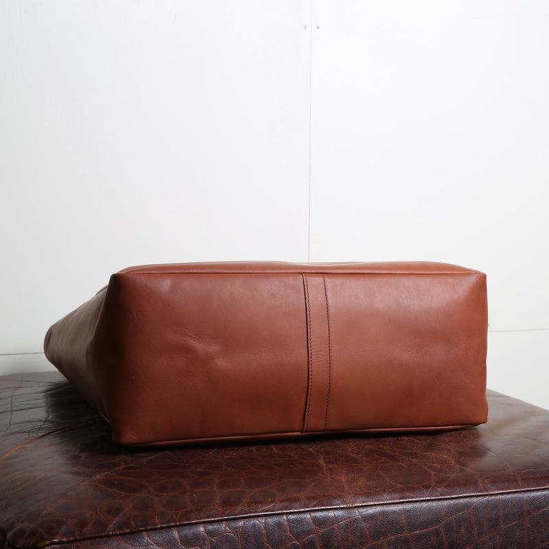 BAG46 OILED COW 2WAY BAG , LARGE / オイルドカウレザー バッグ ラージ