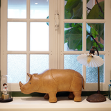ミュージアムグッズ期間限定発売(発売期間 2月25日〜3月10日) LEATHER ANIMALS  RHINOCEROS /  革の動物シリーズ サイ