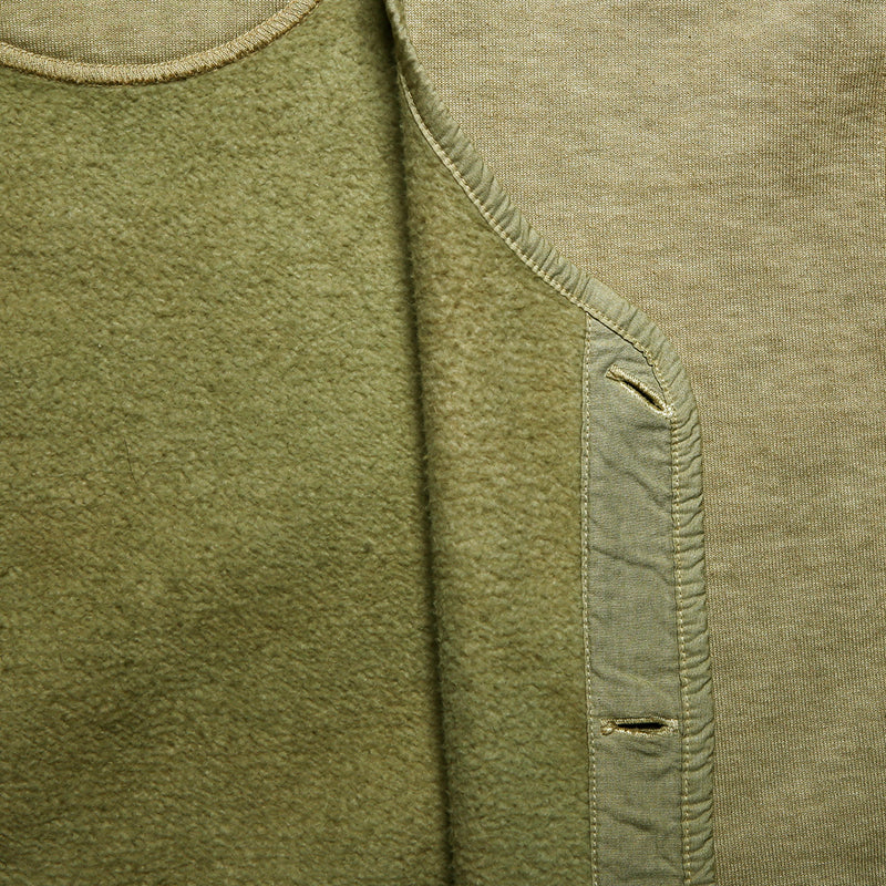 【2024SS COLLECTION】"MOTOR NEW VINTAGE"  OLD LOOPWHEEL COTTON SWEAT CARDIGAN  旧吊り編みコットン スウェットカーディガン