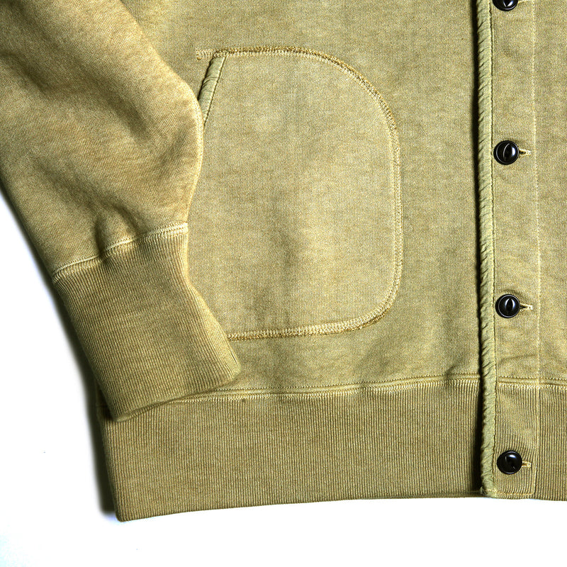 【2024SS COLLECTION】"MOTOR NEW VINTAGE"  OLD LOOPWHEEL COTTON SWEAT CARDIGAN  旧吊り編みコットン スウェットカーディガン