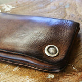 "MOTOR NEW VINTAGE" RLW1E ≪NATURAL≫ HORWEEN CHROMEXCEL TRACKER'S WALLET  ホーウィン クロムエクセル トラッカーズウォレット