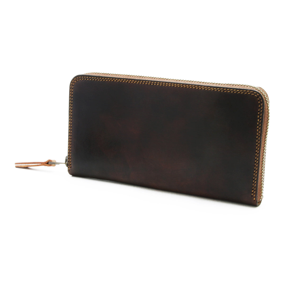 FW1D ≪NAVY≫ HAND-DYED ZIP LONG WALLET / 手染めジップロング